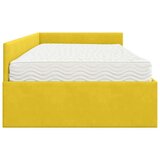 Kotni okvir postelje z matrico Drugo 2 pcs Zelena Žamet, (5000123247) | Shoptok.si