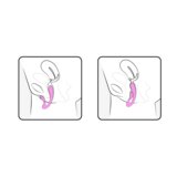 Adrien Lastic G-wave Rechargable U-Shaped Dual Rabbit Vibrator Pink | shoptok.hr