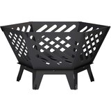  Kamin Crna 60 x 53 x 30 cm Čelik | shoptok.hr