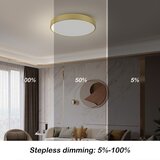  Brilagi - LED plafonska lampa POOL LED/60W/230V 3000/4500/6000K prečnik 60 cm zlatna | Eponuda.com