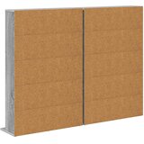 Cd ormar 2 kom. Siva Sonoma 65 x 23,5 x 97,5 cm | shoptok.hr