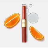 Dolce &amp;amp; Gabbana Make It Double! Lip Tint &amp;amp; Gloss Duo dugotrajni ruž i sjajilo za usne 2 u 1 nijansa 01 Orange Squeeze - Warm Nude &amp;amp; Orange Shimmer 2x2 m Slike