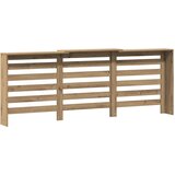  Pokrov za radijator boja artisian hrast 205x21,5x83,5 cm drveni | shoptok.hr