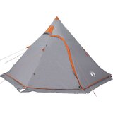 Šator tipi za kampiranje za 5 osoba sivi vodootporni | shoptok.hr