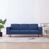 vidaXL trosjed od tkanine plavi | shoptok.hr