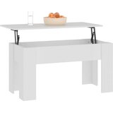  Stolić za kavu bijeli 101x49x52 cm od konstruiranog drva | shoptok.hr