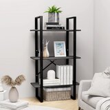 vidaXL Regal s policami siv 60x30x105 cm iverna plošča Cene