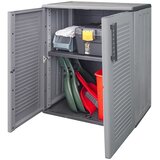  Vrtni ormarić za pohranu sivo-crni 68 x 37 x 84 cm cm PP | shoptok.hr