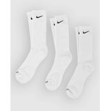 Nike Everyday Plus Cush Crew 3P Socks white / black Cene