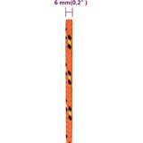 Brodski konop narančasto 6 mm 250 m od polipropilena | shoptok.hr