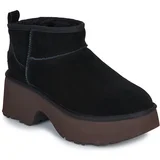 Ugg W CLASSIC ULTRA MINI NEW HEIGHTS Crna