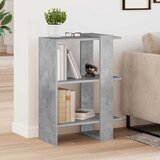  Polica Betonski sivi 52 x 25 x 71,5 cm Konstruirano drvo | shoptok.hr