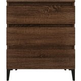  Komoda boja smeđeg hrasta 60 x 35 x 70 cm konstruirano drvo | shoptok.hr