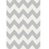 Devos Caby tepih extra fleece chevron belo/srebrni 160X230CM Cene