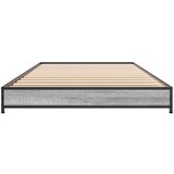  Okvir za krevet boja hrasta 90x200 cm konstruirano drvo i metal | shoptok.hr