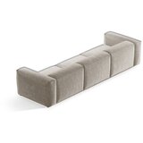 Cosmopolitan Design Bež sedežna garnitura iz rebrastega žameta 364 cm Bergano – | Shoptok.si