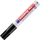 permanentni 1-5mm klinast vrh edding no.1 črn | Shoptok.si