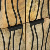  Komoda Smeđa 60 x 33 x 75 cm masivno drvo manga | shoptok.hr