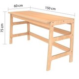 Hanah home Studijski sto i polica za knjige CPT4801 150 | ePonuda.com