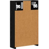  Kupaonski ormar s ogledalom Crni hrast 30 x 10,5 x 50 cm | shoptok.hr