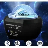 bluetooth rgb zvučnik sa zvezdanim projektorom i galaxy efektom