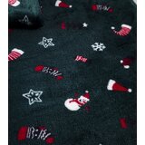 Gemre Green blanket with Christmas patterns Dublin | Shoptok.si