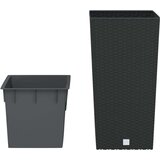  Sadilica s uklonjivom unutrašnjosti antracit 11/26 5 L PP ratan | shoptok.hr