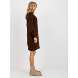 BADU Sweater-BA-SW-3018-1.62P-dark brown | Shoptok.si