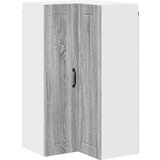  Stenska kuhinjska omarica s polico Siva Sonoma 57 x 57 x 100 cm | Shoptok.si