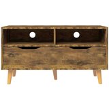 vidaXL tv ormarić boja dimljenog hrasta 90 x 40 x 48,5 cm od iverice | shoptok.hr