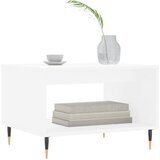  Stolić za kavu bijeli 60 x 50 x 40 cm od konstruiranog drva | shoptok.hr