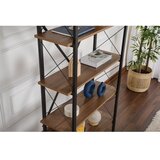 Hanah home polica za knjige Elysian, 90x180x33,5 cm, orah | Eponuda.ba