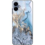 Torbica Silikonska Print za Samsung A065F Galaxy A06 Blue Gold Marble