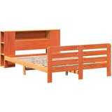 vidaXL Okvir kreveta bez madraca voštano smeđi 120x200 cm od borovine | shoptok.hr