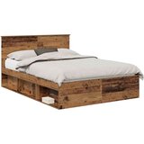  Konstrukcija postelje Star les 140 x 190 cm Konstruiran les, (5000121369) | Shoptok.si