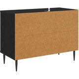  ormar BREMEN 69 x 33 x 50,5 cm Crni hrast Konstruirano drvo | shoptok.hr