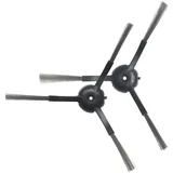 Set črnih najlonskih stranskih krtač za Roborock S5, S6, S7, E5, Q7