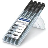 Staedtler Marker lumocolor permanent, s+f+m+b, 4/1 v etuiju 31-9WP4GS | Shoptok.si