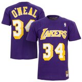 Mitchell And Ness muška Shaquille O’Neal 34 Los Angeles Lakers Mitchell & Ness majica | shoptok.hr