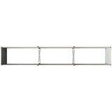  Povišeni vrtni krevet Drvena smeđa 240 x 40 x 55 cm | shoptok.hr