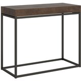Ityhome 90 x 77 konzolna miza rjava, (20847880) | Shoptok.si