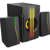 Zvučnici 2.1 gaming Mikado MD-254 2 1 25W (5W*2 15W) USB SD FM FM Bluetooth supported RGB sound system,... | Eponuda.ba