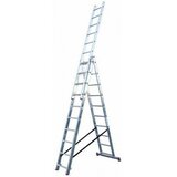 Krause-werk trodelna večnamenska aluminijasta lestev Corda 3x10 stopnic 030405 Cene