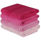 Rainbow set ručnika, 4 komada, roze Cijene