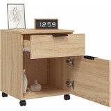  Mobilni ormarić za spise hrast 45x38x54 cm konstruirano drvo | shoptok.hr