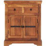  Komoda od masivnog bagremovog drva 63 x 30 x 75 cm | shoptok.hr
