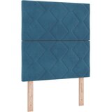  s opruga kutije Tamno plava 200 x 80 cm Baršun | shoptok.hr