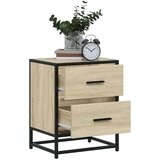 vidaXL Nočna omarica 2 kosa sonoma hrast 40x31x50 cm inženirski les | Shoptok.si