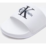 Calvin Klein Natikače s potpeticom 'ESS' siva / crna / bijela | shoptok.hr