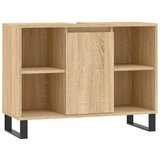 Maison Chic Kopalniška omarica - Kopalniški kabinet sonoma hrast 80x33x60 cm inženirski les, (21794512) Cene